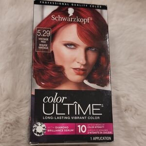 Schwarzkopf Color Ultime Permanent Hair Color Cream 5.29 Vintage Red